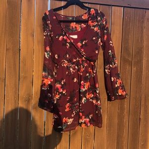 Abercrombie & Fitch Floral Mini Dress